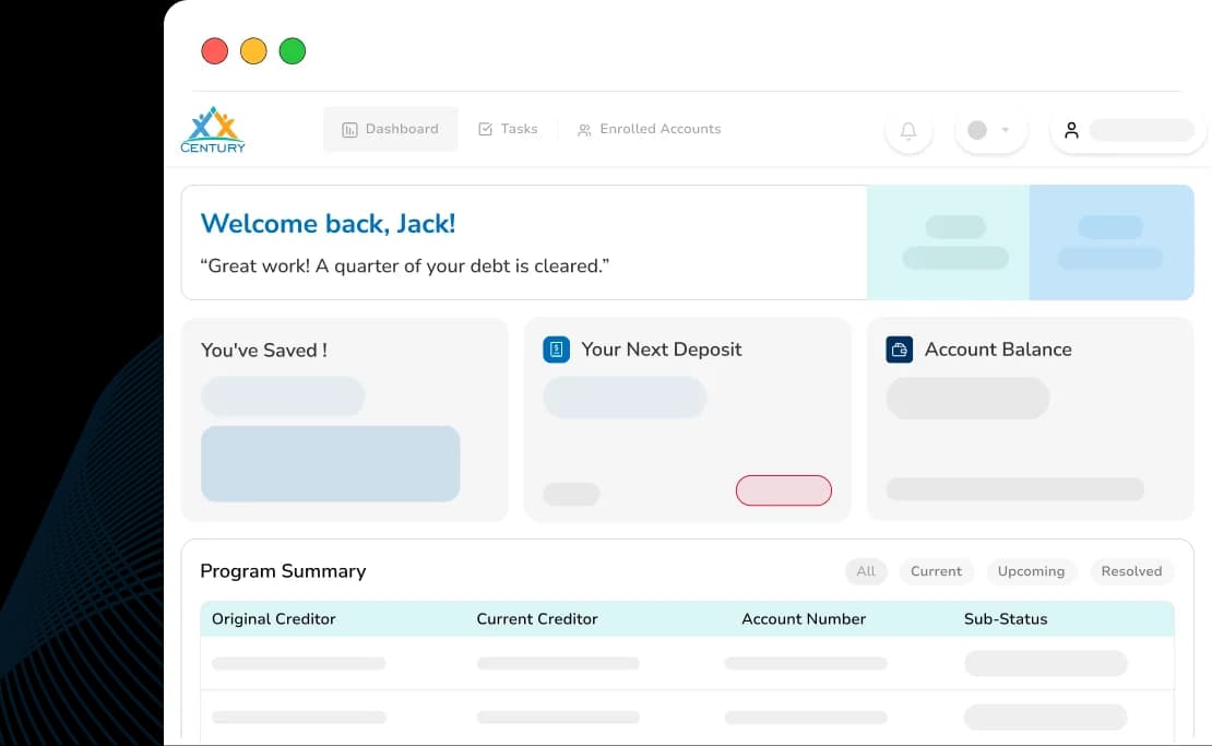 Century dashboard preview